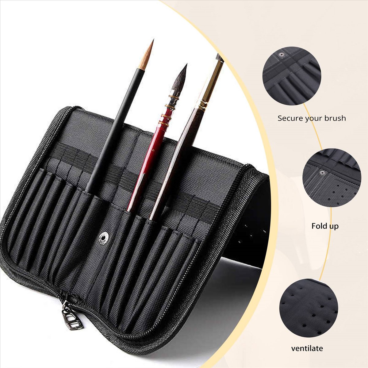 (A02R] 38 cm Künstler-Pinselha – Paint Brush Bewertung und Preis