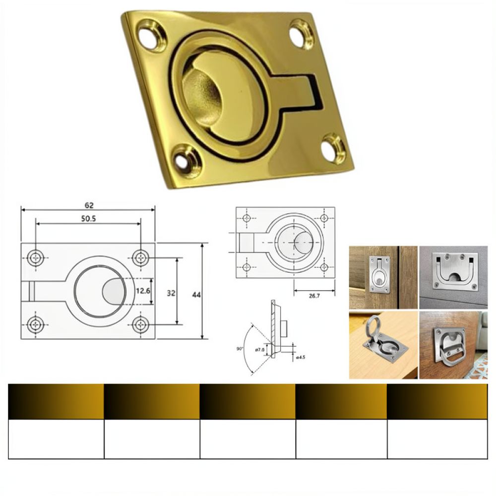 Versteckter, flacher Ringgriff – Door Handle Bewertung und Preis