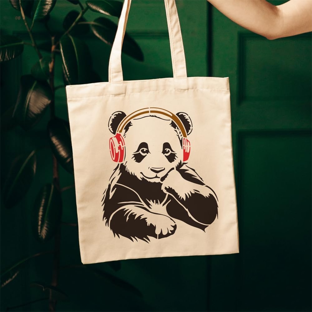 Panda-Schablone mit einem Pins – Paint Brush Bewertung und Preis