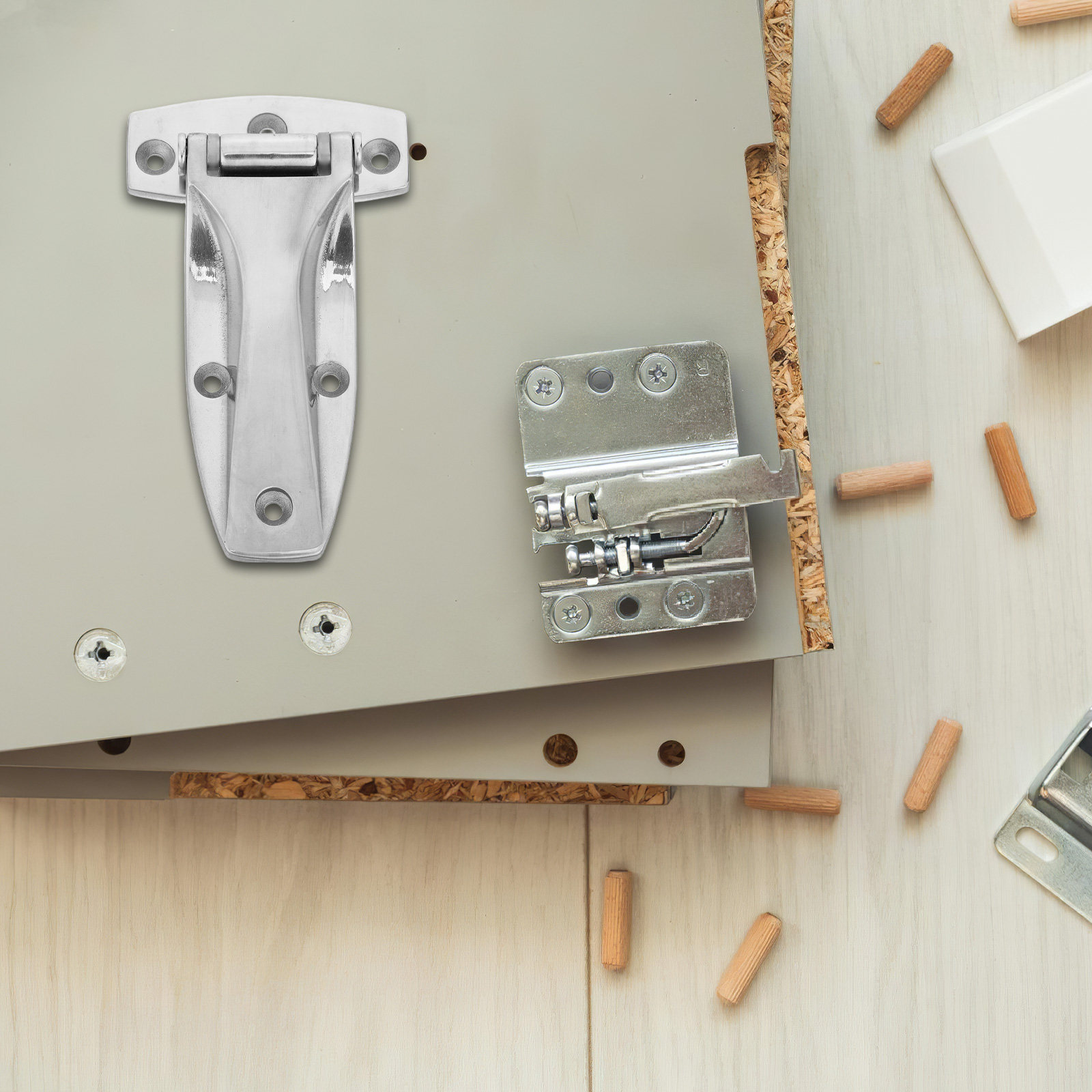 Edelstahl-Schrankbeschläge, Sc – Cabinet Hinges Bewertung und Preis