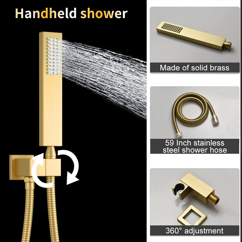 Messing gebürstetes Gold Digit – Faucet Bewertung und Preis
